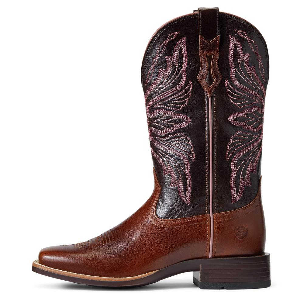 Ariat Edgewood Western Boot - DARK LUGGAGE