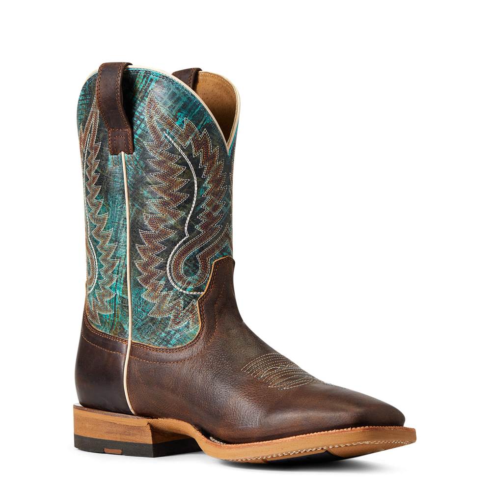 Ariat Cow Camp Western Boot - BETTER BROWN