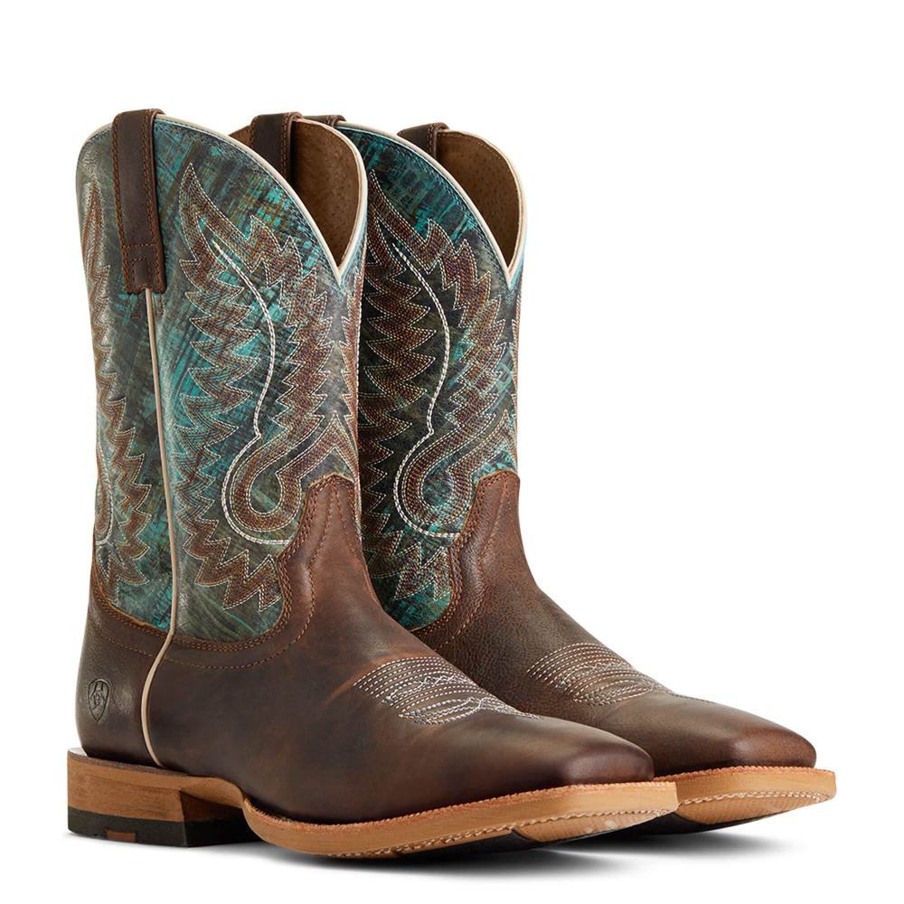 Ariat Cow Camp Western Boot - BETTER BROWN