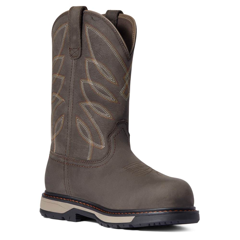 Ariat Riveter CSA Glacier Grip Waterproof 400g Composite Toe Work Boot - DARK STORM