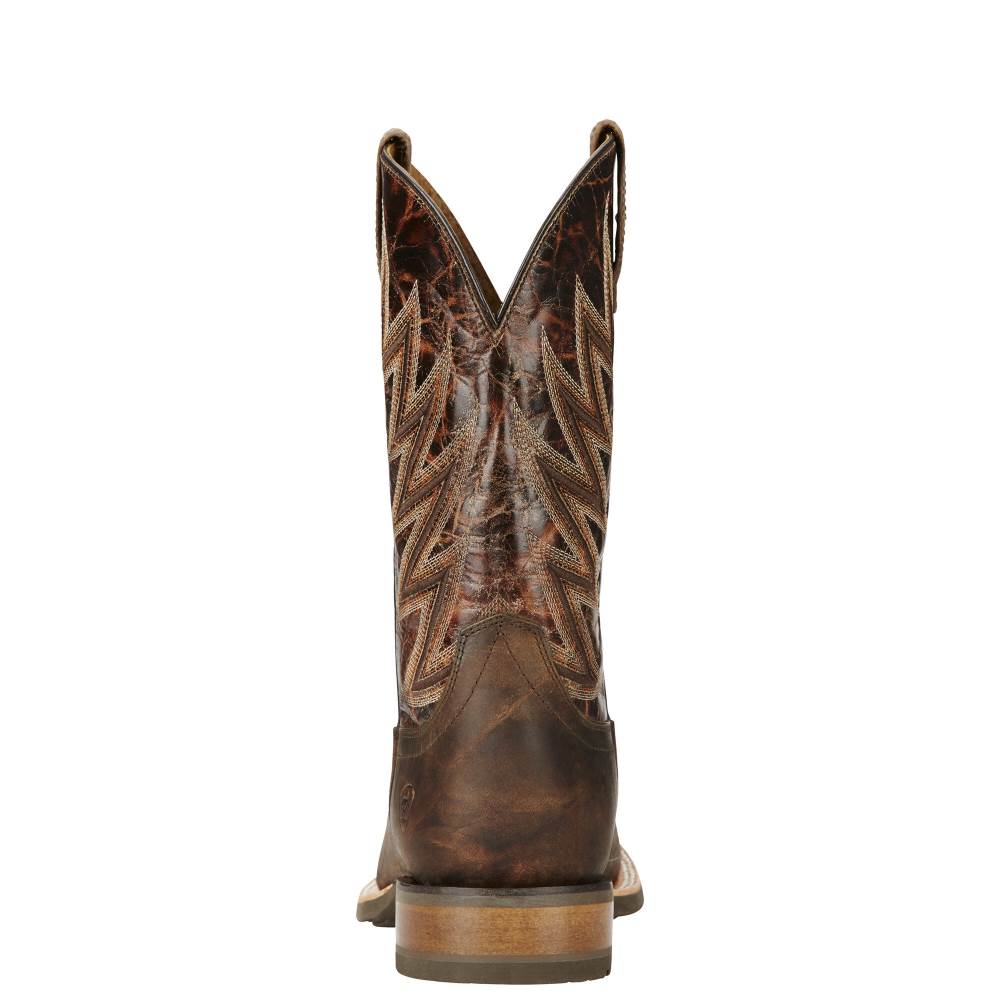 Ariat Challenger Western Boot - BRANDING IRON BROWN