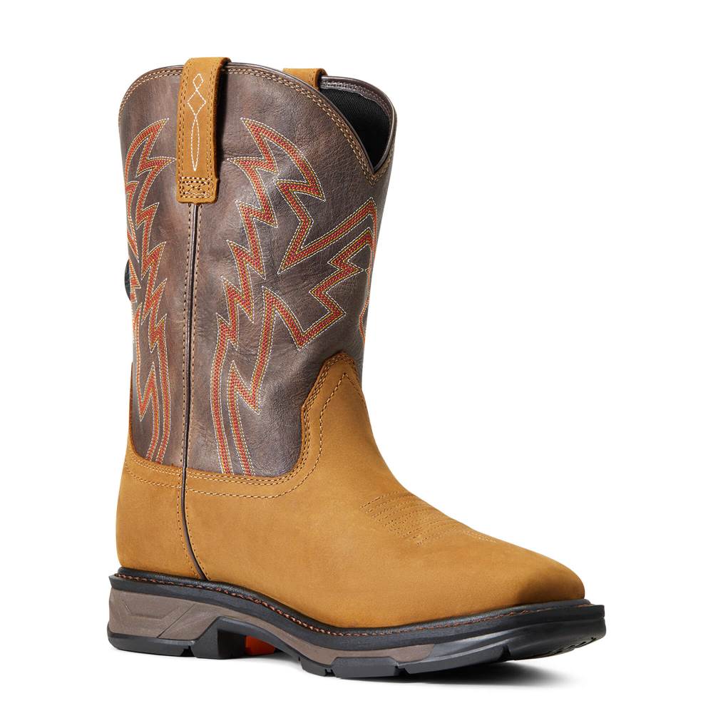 Ariat WorkHog XT BOA Waterproof Work Boot - AGED BARK