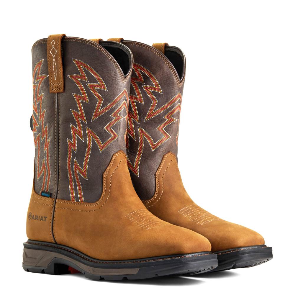 Ariat WorkHog XT BOA Waterproof Work Boot - AGED BARK