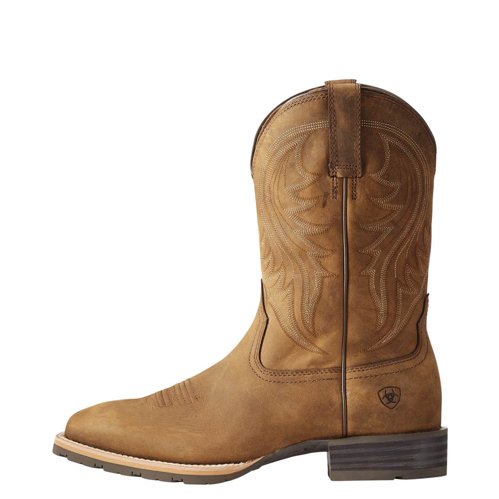 Ariat Hybrid Rancher Western Boot - DISTRESSED BROWN