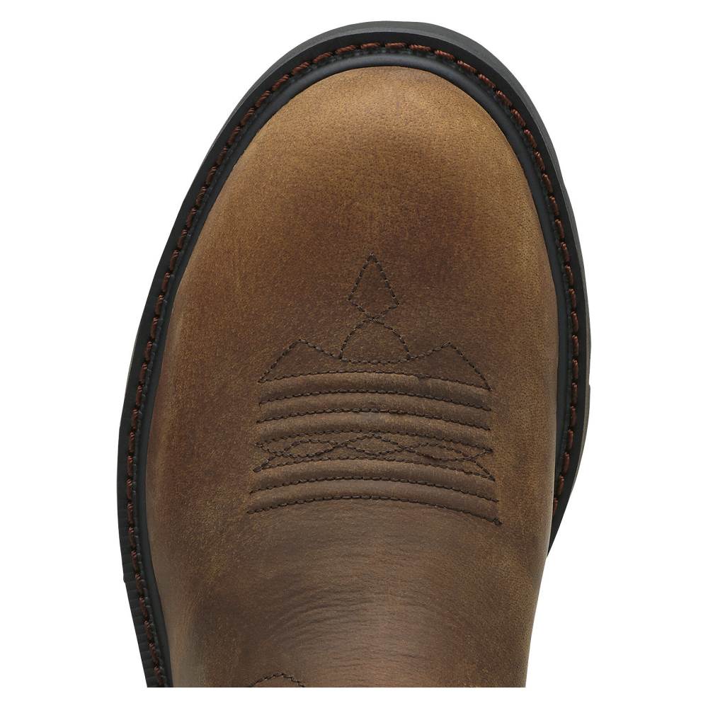 Ariat Groundbreaker Steel Toe Work Boot - BROWN