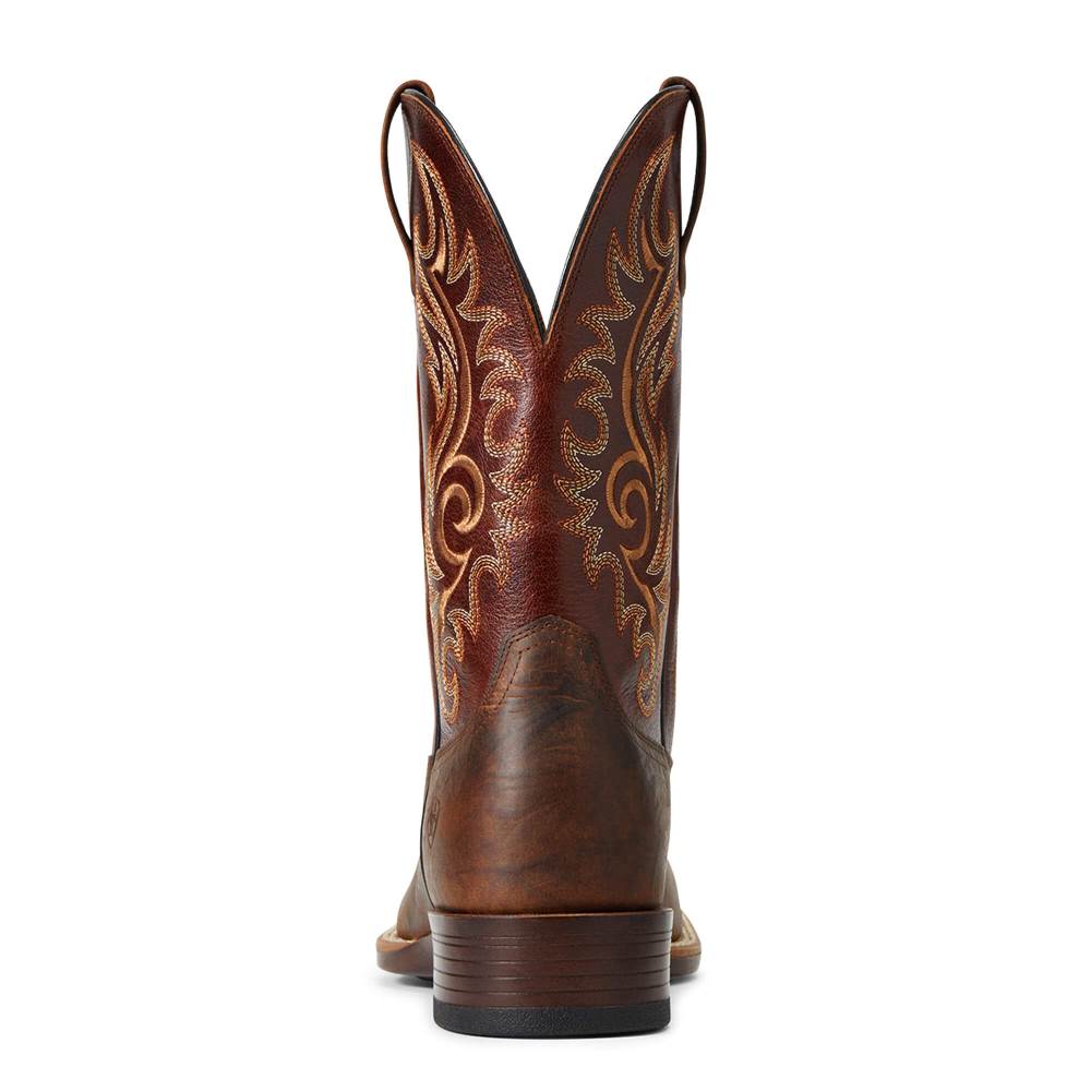 Ariat Lasco Ultra Western Boot - BAR TOP BROWN