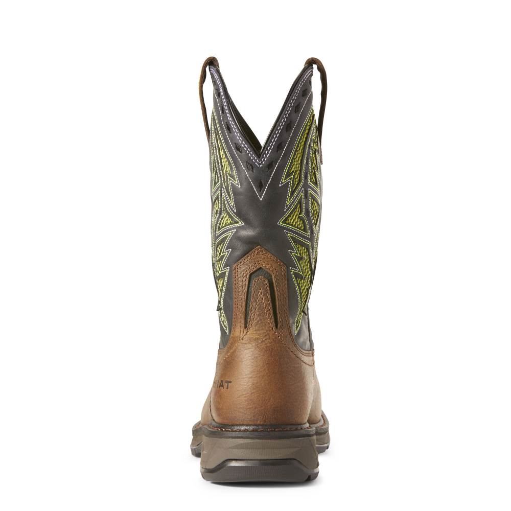 Ariat WorkHog XT VentTEK Spear Carbon Toe Work Boot - RYE BROWN