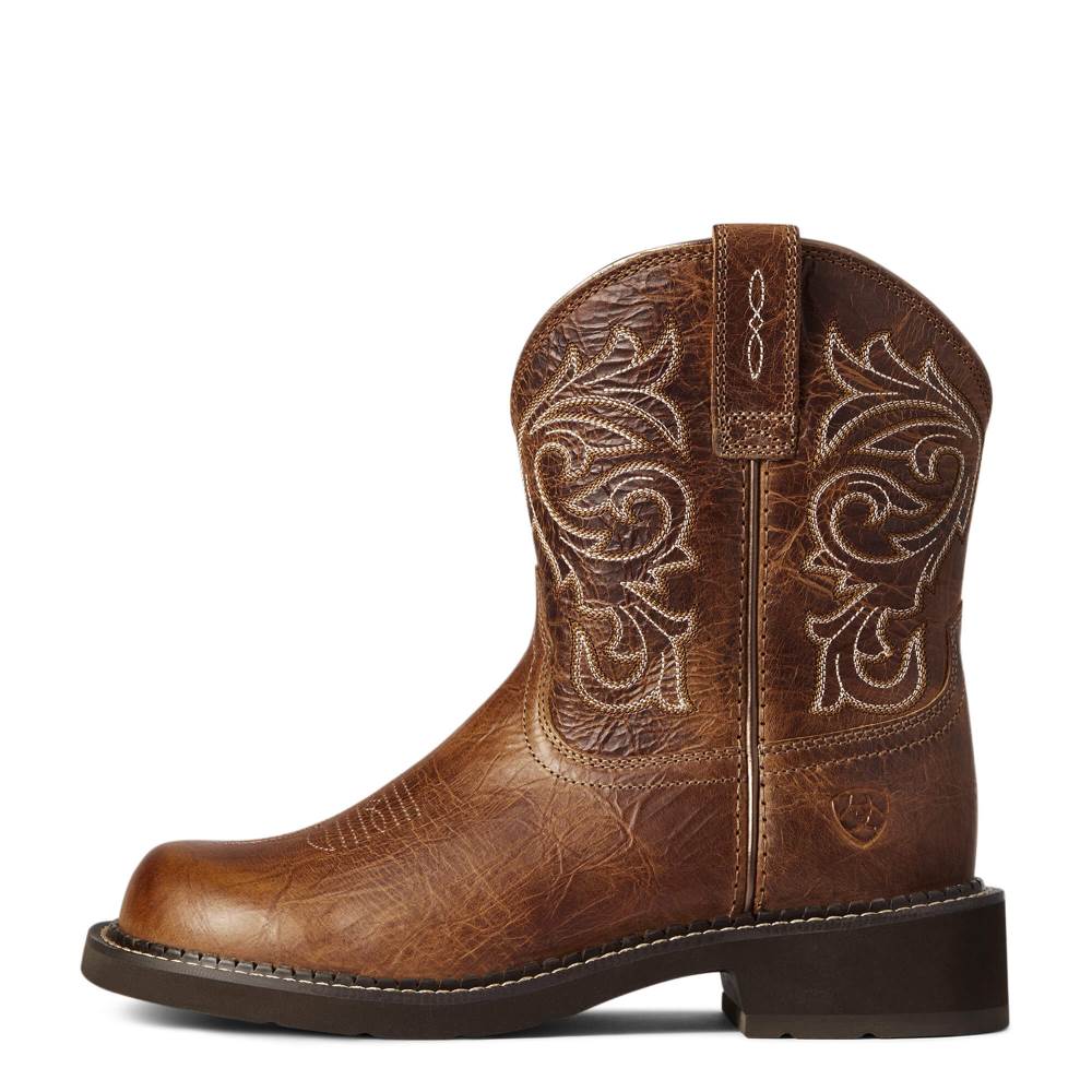 Ariat Fatbaby Heritage Mazy Western Boot - CRACKLED COTTAGE