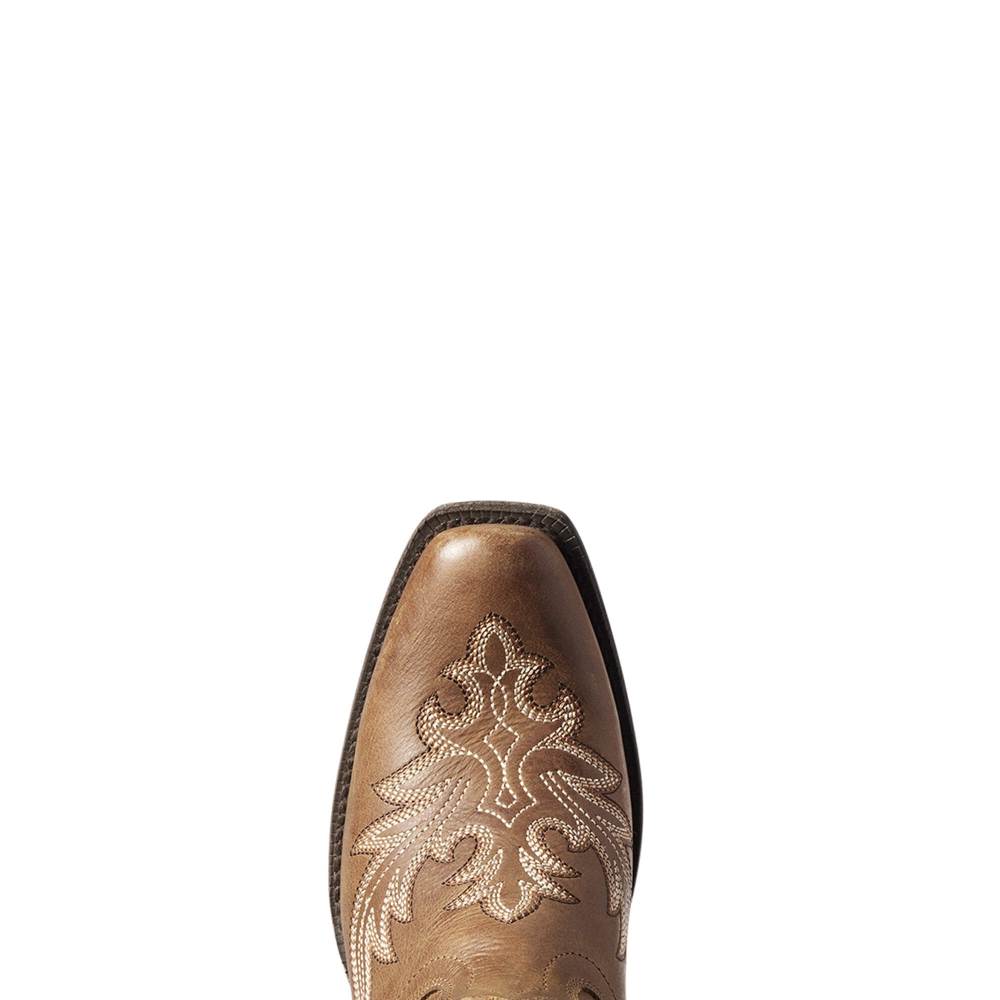 Ariat Circuit Rosewood Western Boot - NATURAL TAN