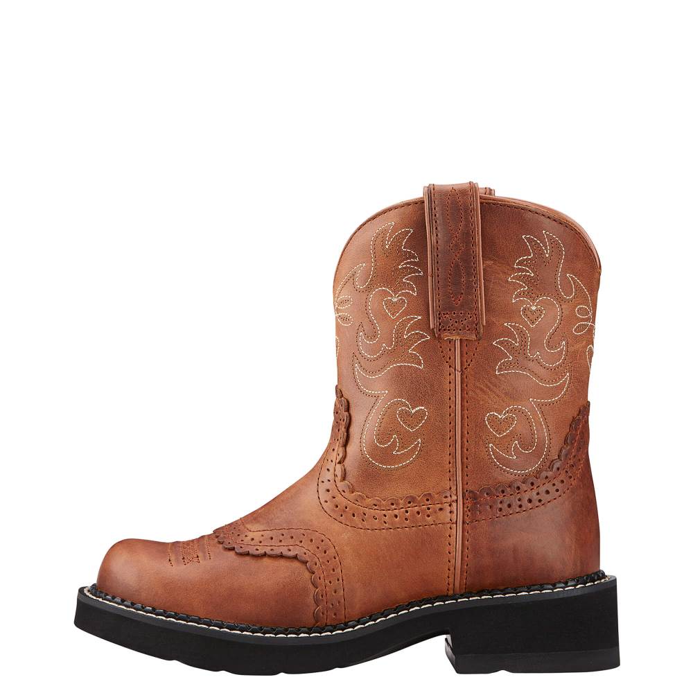 Ariat Fatbaby Saddle Western Boot - RUSSET REBEL