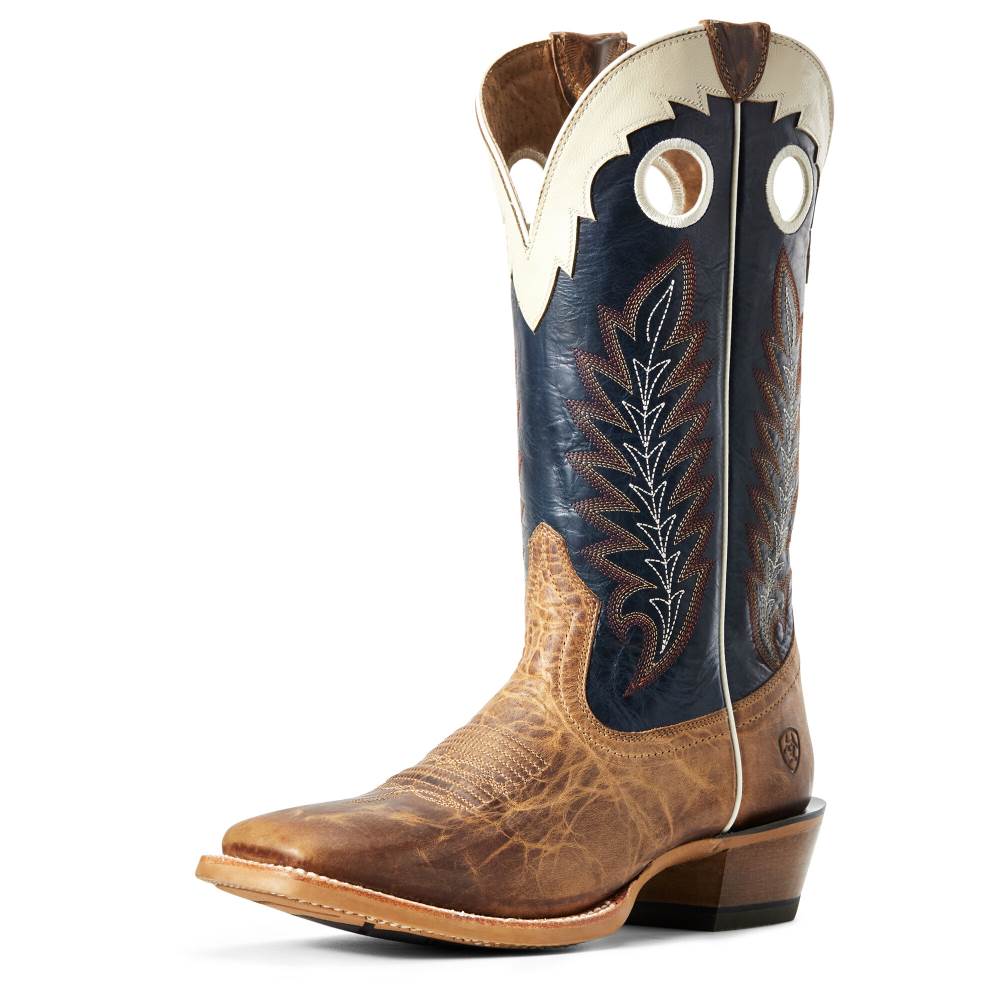 Ariat Real Deal Western Boot - DUSTED WHEAT - Click Image to Close