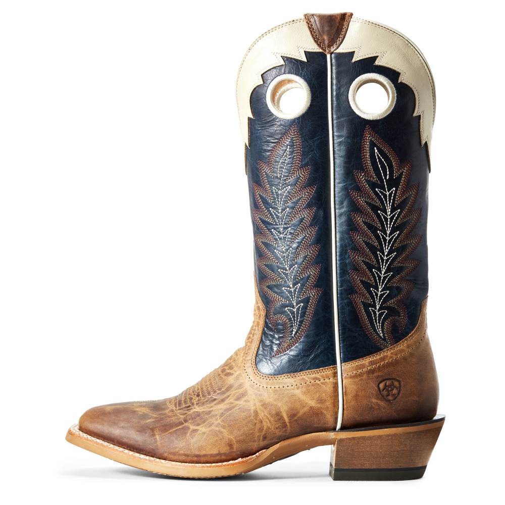 Ariat Real Deal Western Boot - DUSTED WHEAT