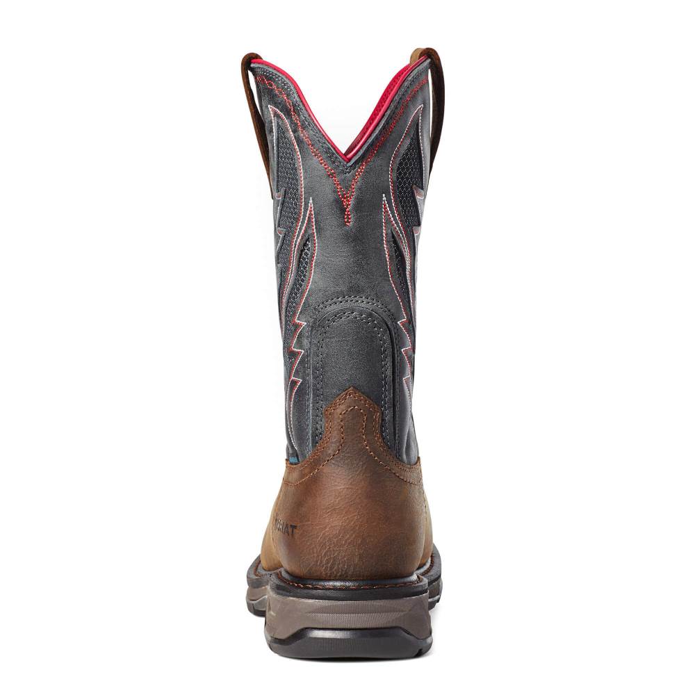 Ariat WorkHog XT VentTEK Waterproof Carbon Toe Work Boot - RYE BROWN