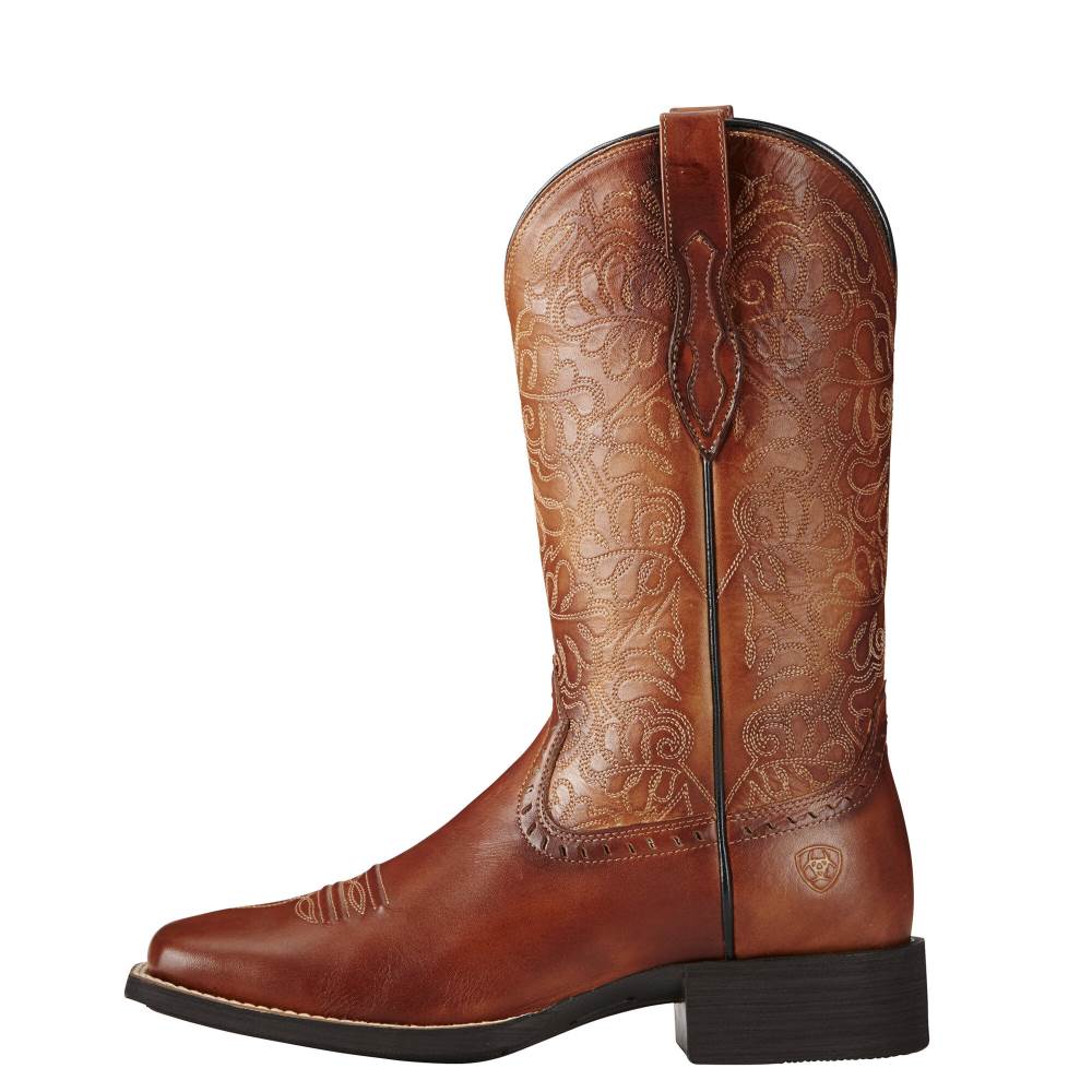 Ariat Round Up Remuda Western Boot - NATURALLY RICH