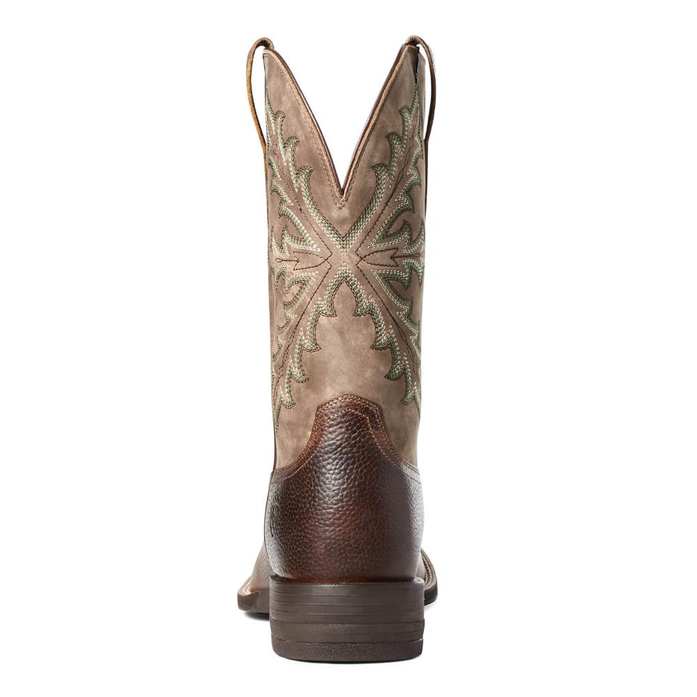 Ariat Qualifier Western Boot - CHAMP BROWN