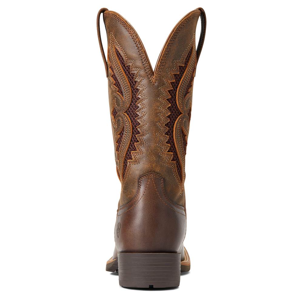 Ariat Hybrid Rancher VentTek 360° Western Boot - DISTRESSED TAN