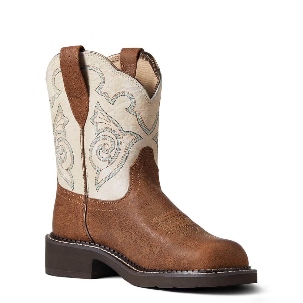 Ariat Fatbaby Heritage Tess Western Boot - TORTUGA