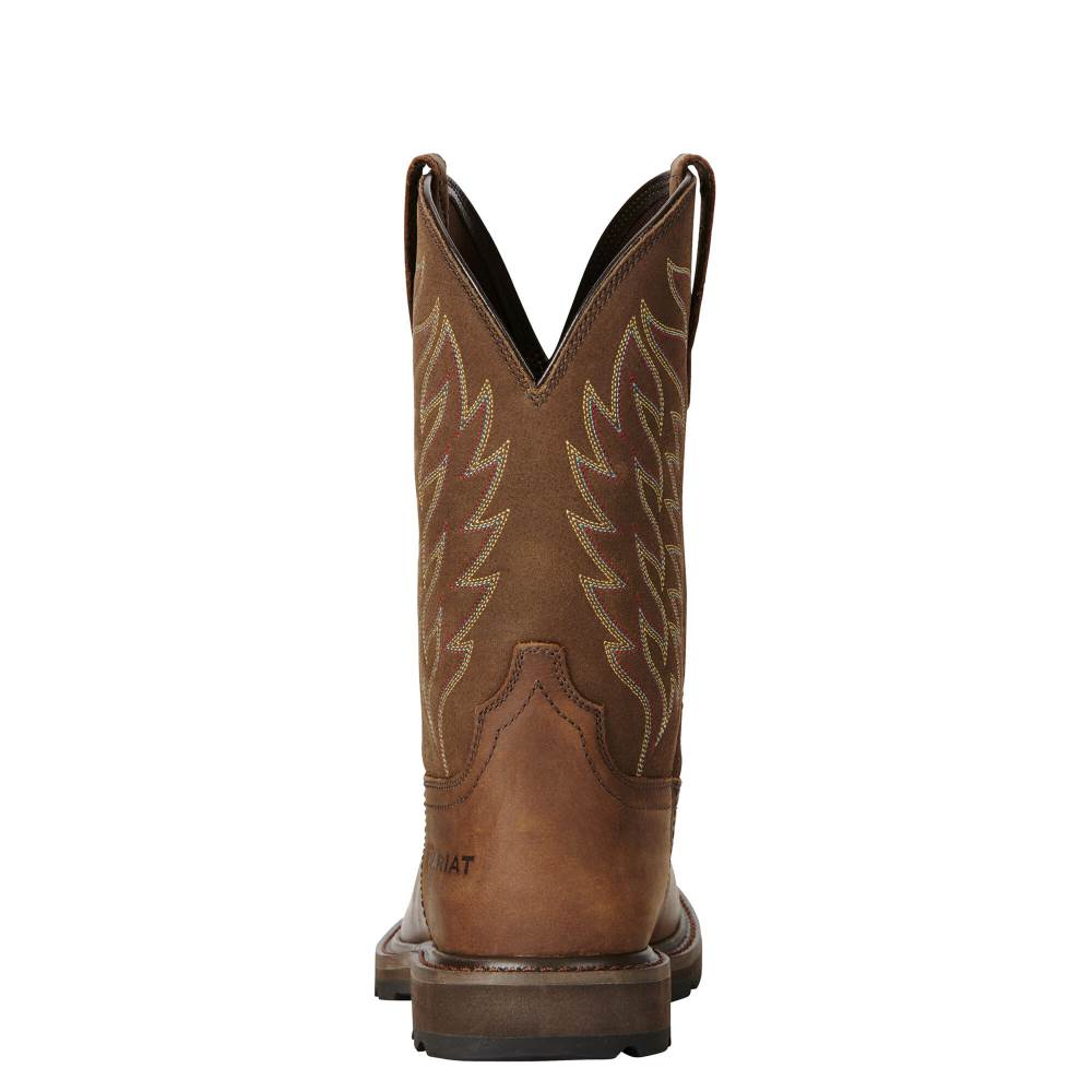 Ariat Groundbreaker Work Boot - BROWN