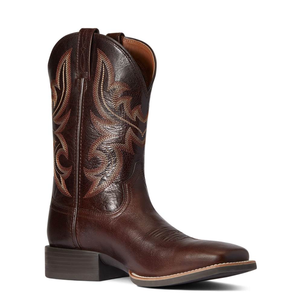 Ariat Sport Cow Country Western Boot - CUSCO BROWN