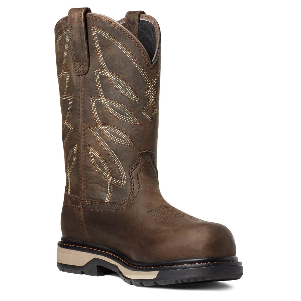 Ariat Riveter CSA Waterproof Composite Toe Work Boot - DARK BROWN