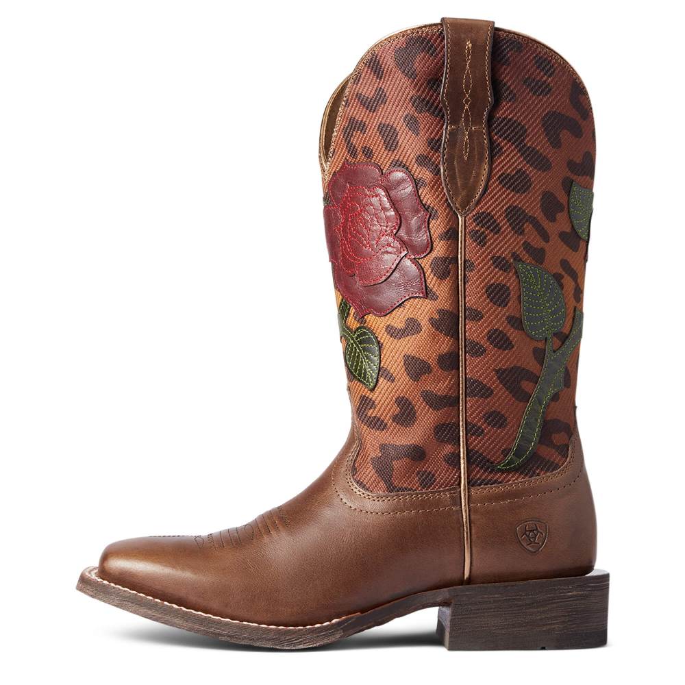 Ariat Circuit Rosa Western Boot - CEDAR