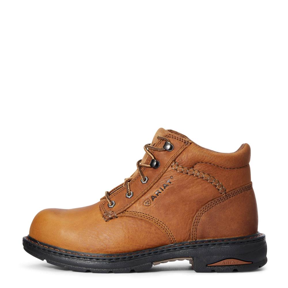 Ariat Macey Composite Toe Work Boot - DARK PEANUT