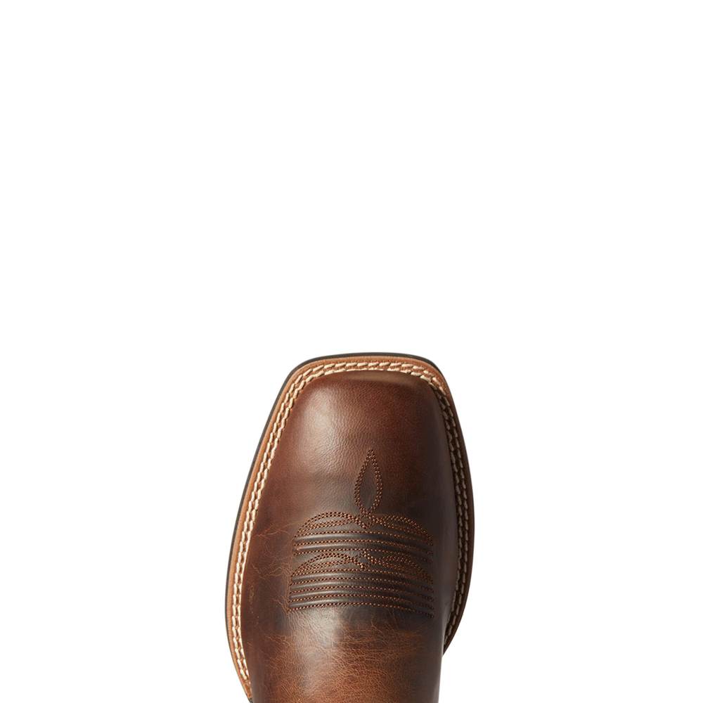 Ariat Layton Western Boot - WEATHERED CHESTNUT