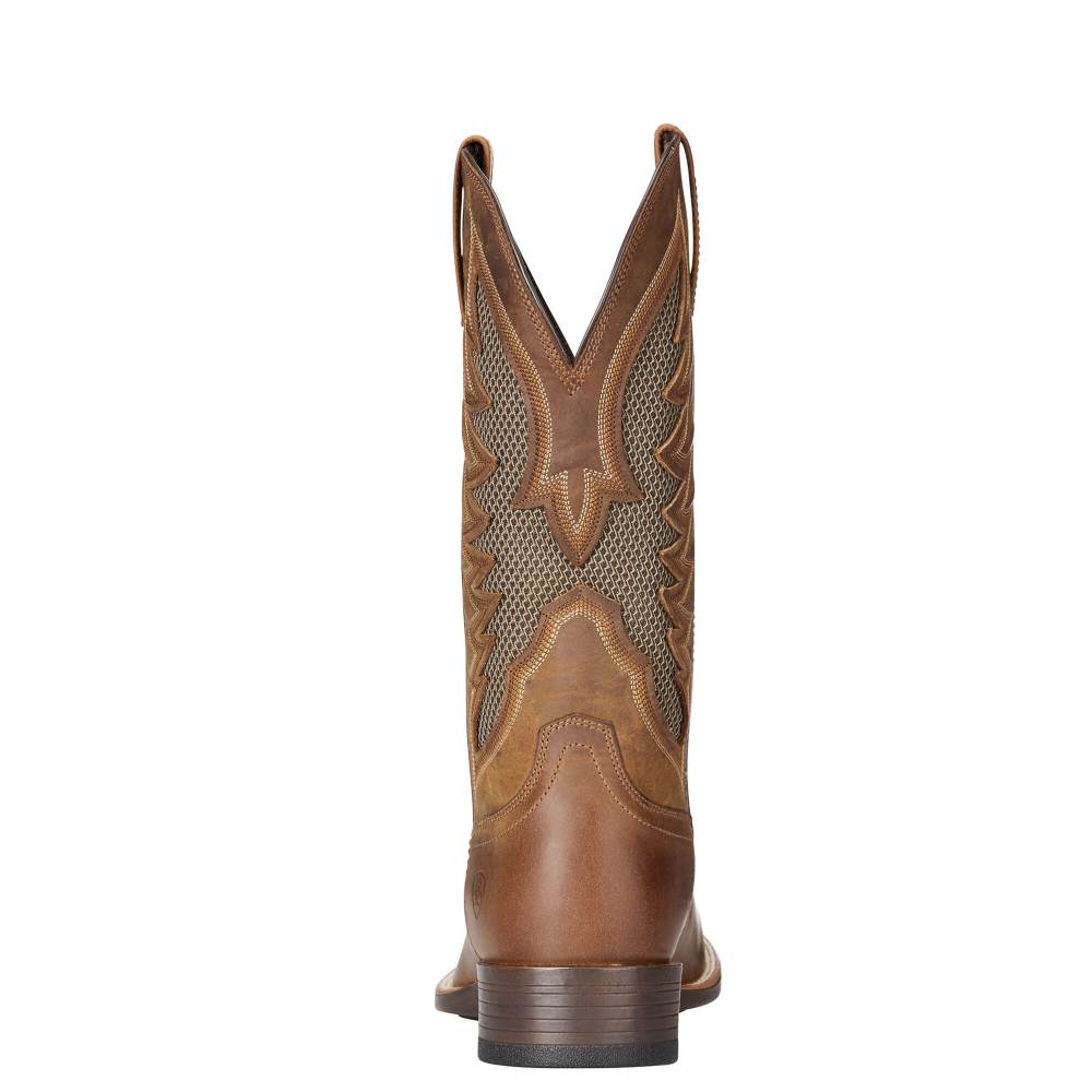 Ariat VentTEK Ultra Western Boot - DISTRESSED BROWN