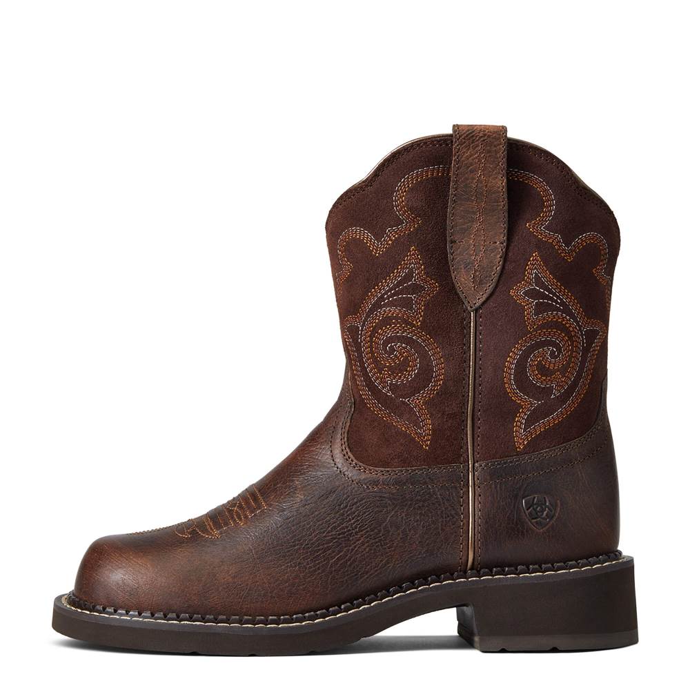 Ariat Fatbaby Heritage Tess Western Boot - FOREST BROWN