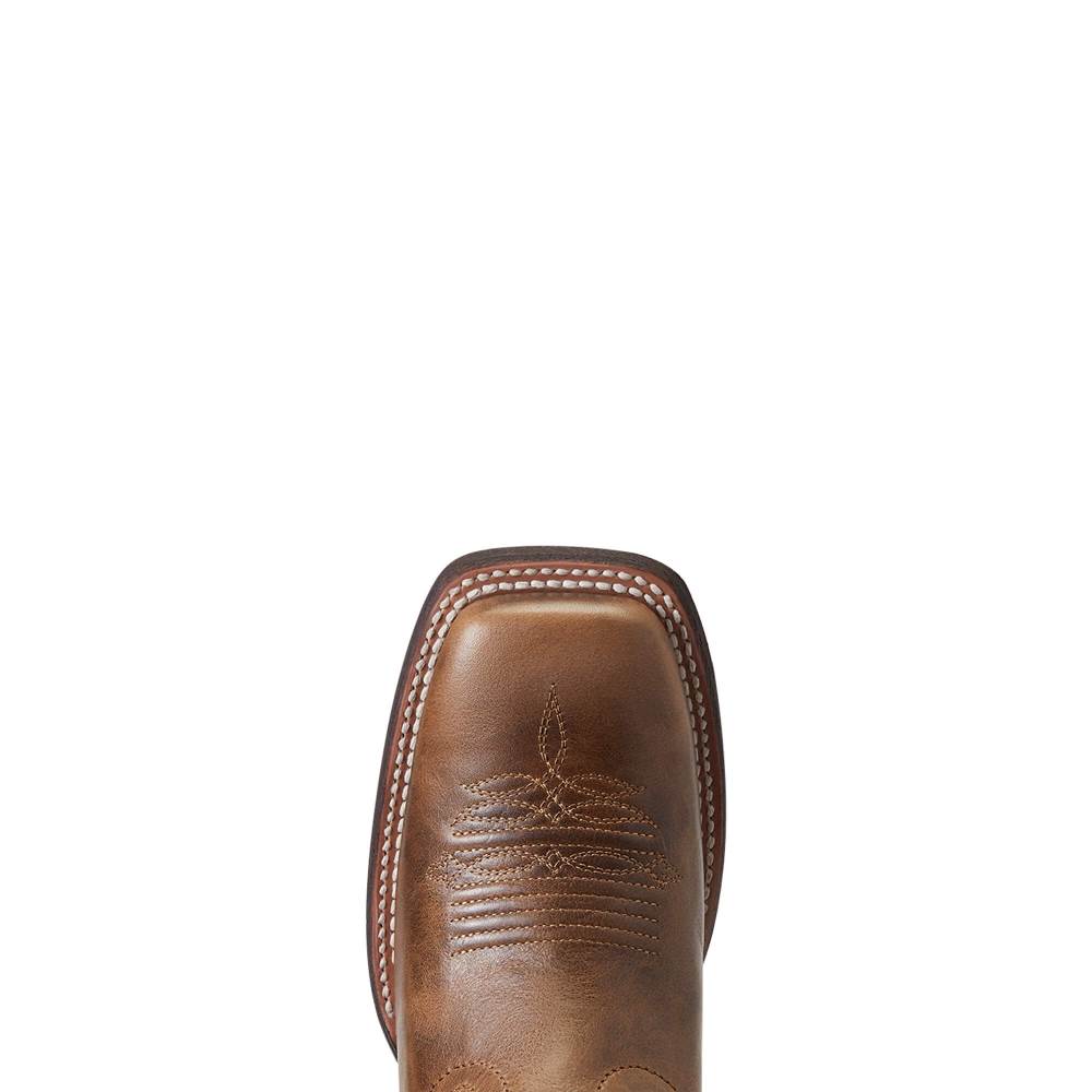 Ariat Circuit Savanna Western Boot - ASH BROWN