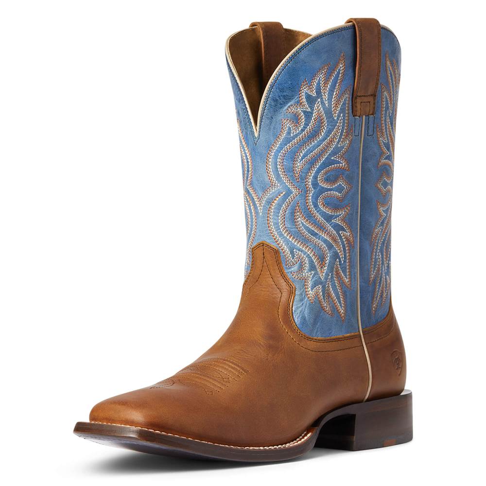 Ariat Circuit Greeley Western Boot - INES TAN - Click Image to Close