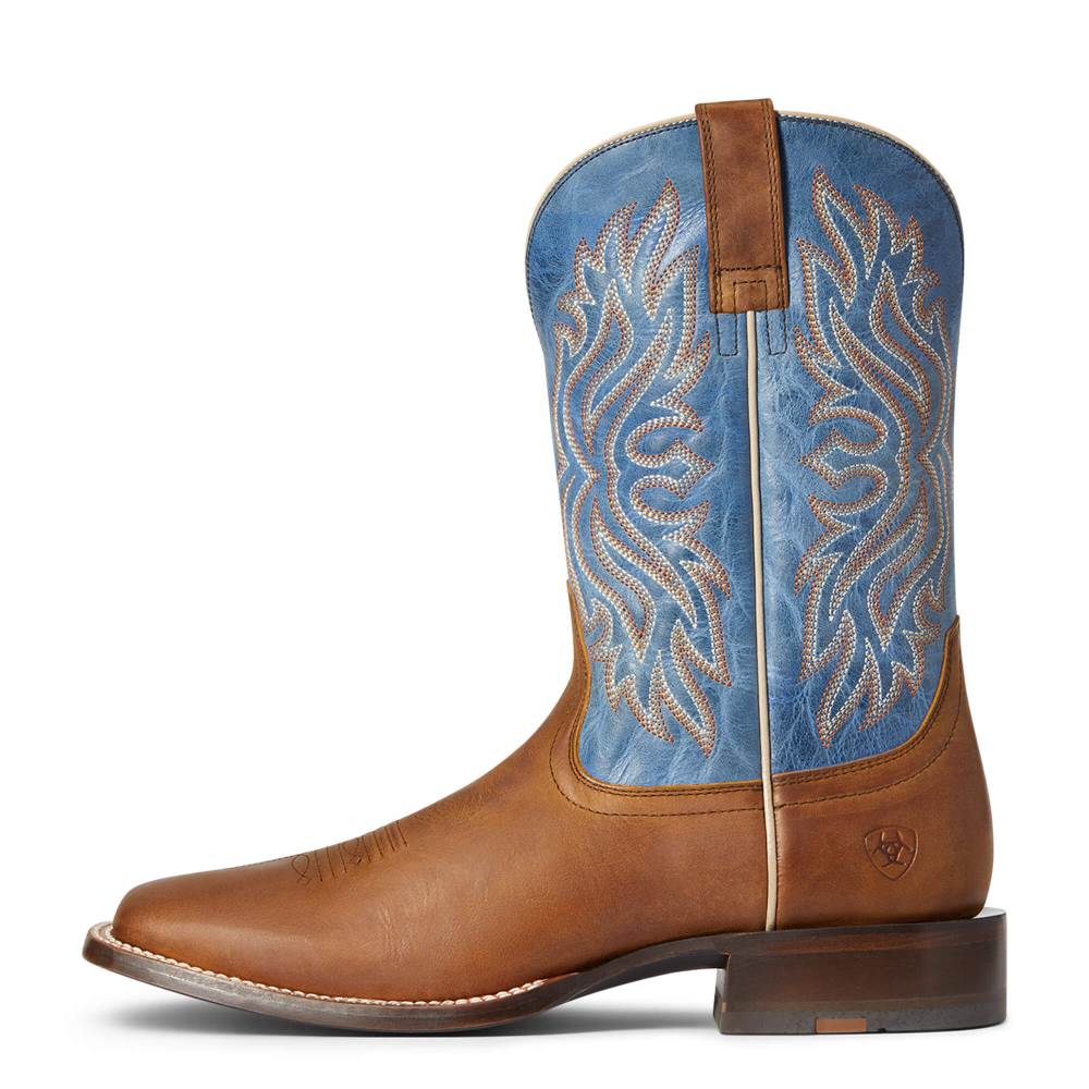 Ariat Circuit Greeley Western Boot - INES TAN