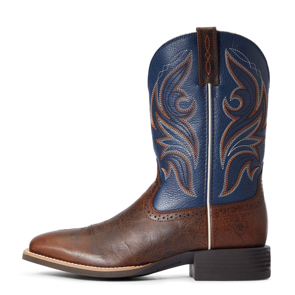 Ariat Sport Knockout Western Boot - DARK WHISKEY