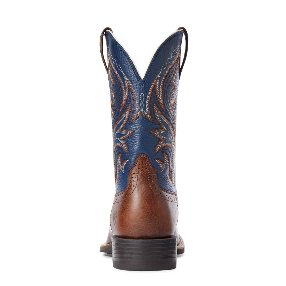 Ariat Sport Knockout Western Boot - DARK WHISKEY