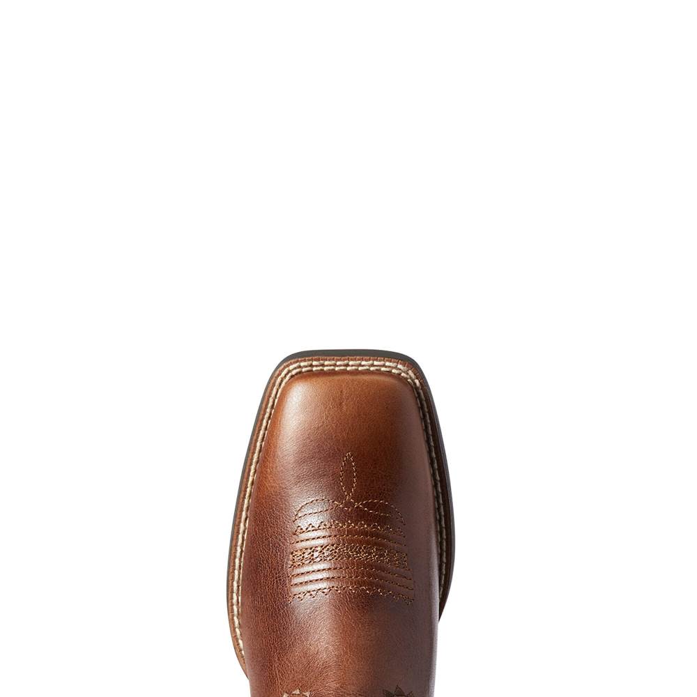 Ariat Round Up Skyler Western Boot - CANYON TAN