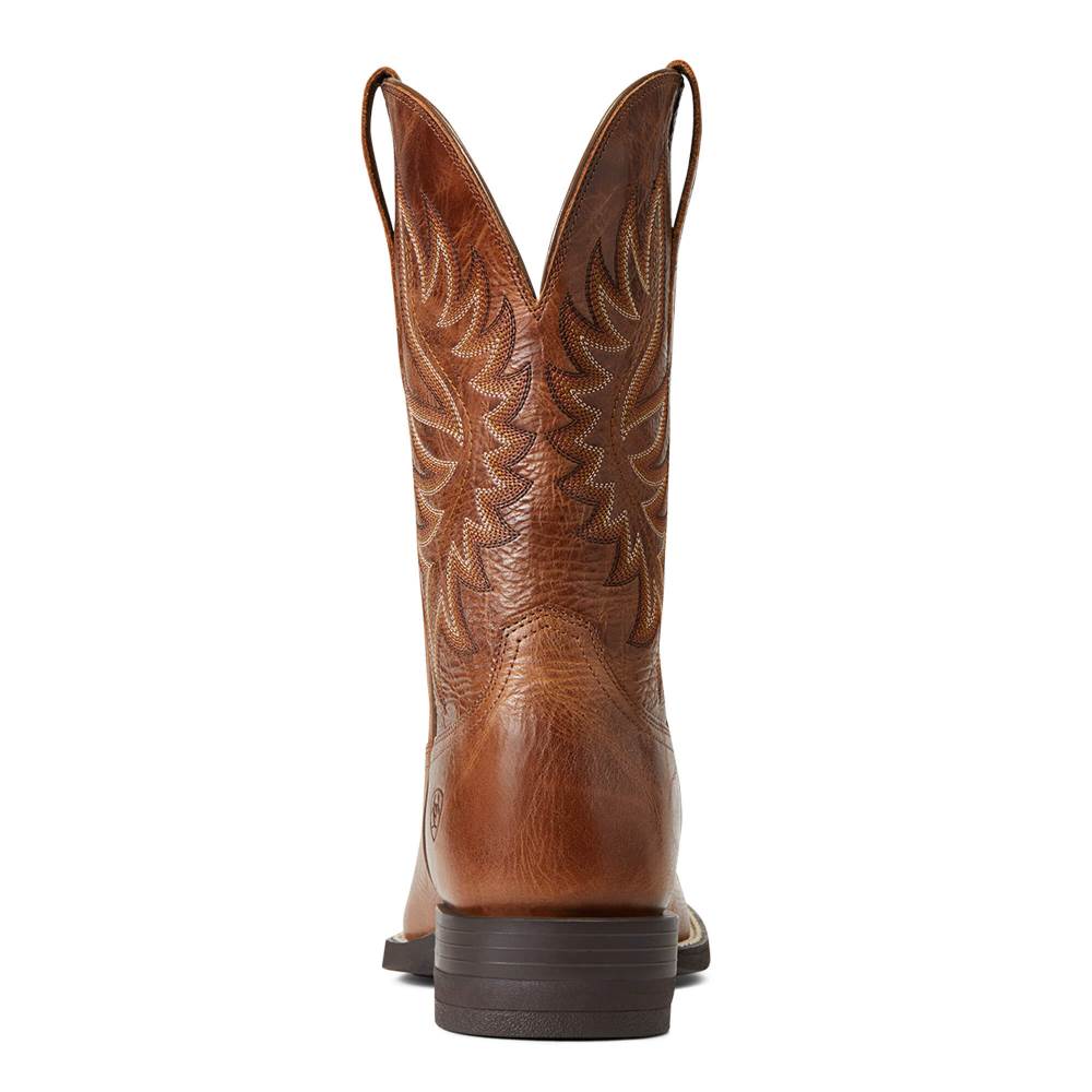 Ariat Brander Western Boot - DARK TAN