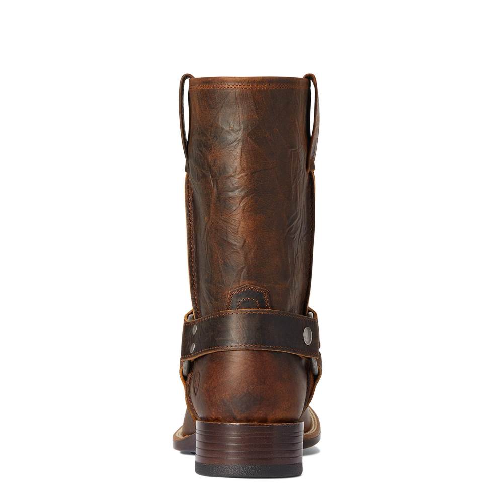 Ariat Harness Patriot Ultra Western Boot - BAR TOP BROWN