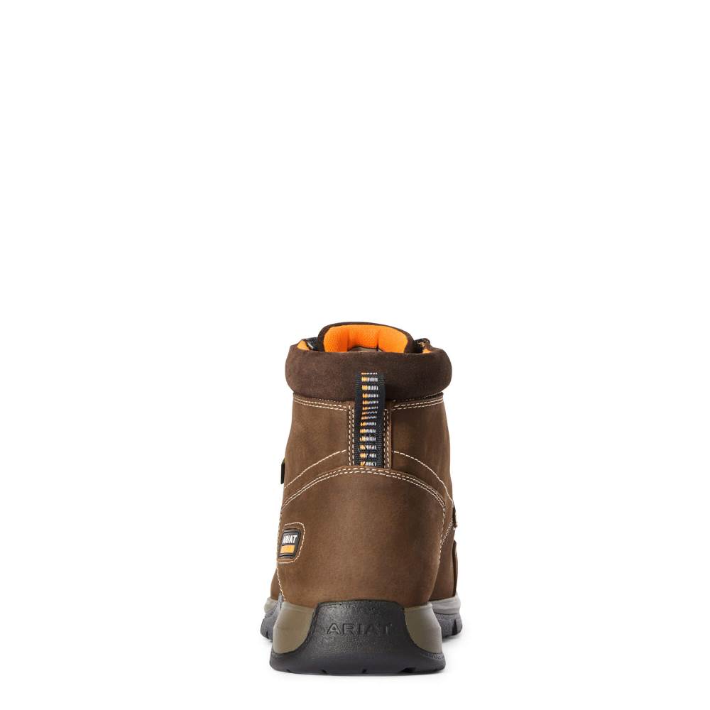 Ariat Edge LTE Chukka MetGuard Composite Toe Work Boot - DARK BROWN