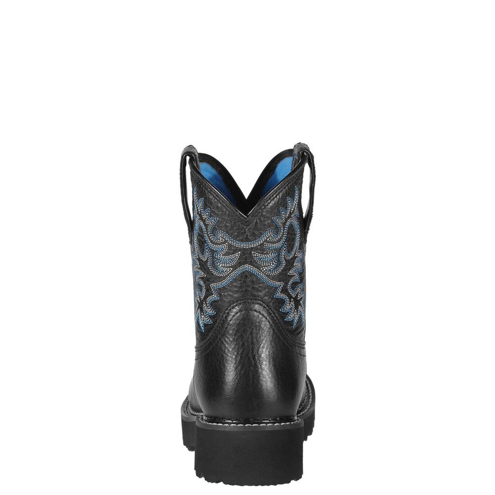 Ariat Fatbaby Western Boot - BLACK DEERTAN