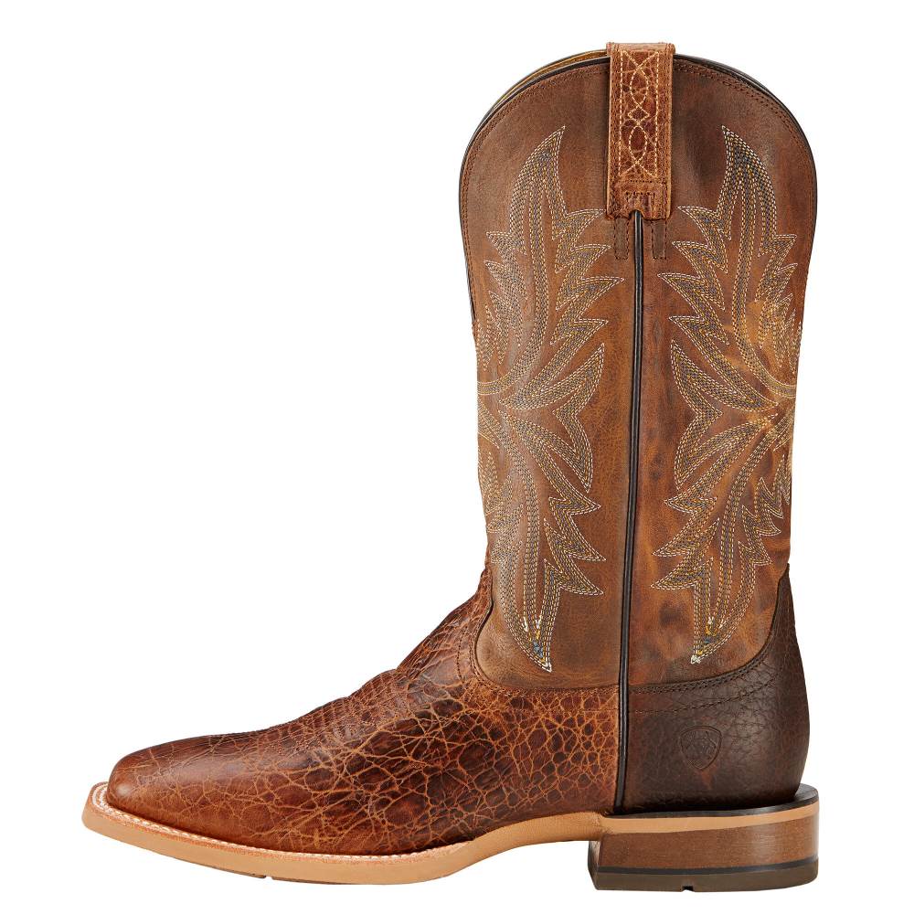 Ariat Cowhand Western Boot - ADOBE CLAY