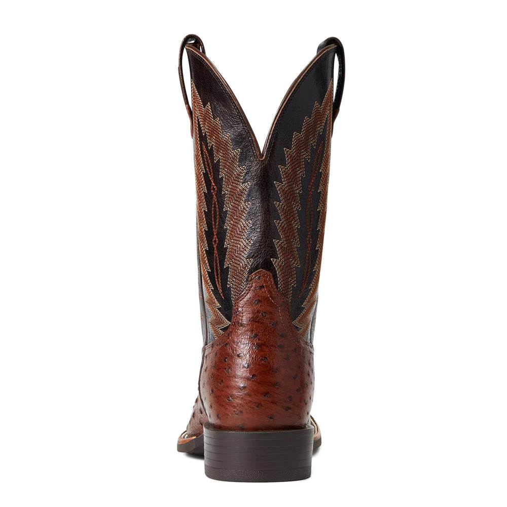 Ariat Quantum Primo Western Boot - ANTIQUE TABAC FQ OSTRICH