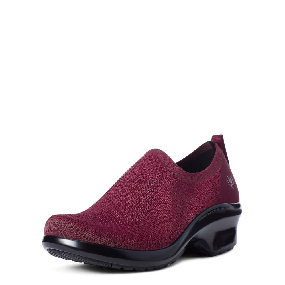 Ariat VentKnit Expert Clog - POMEGRANATE - Click Image to Close