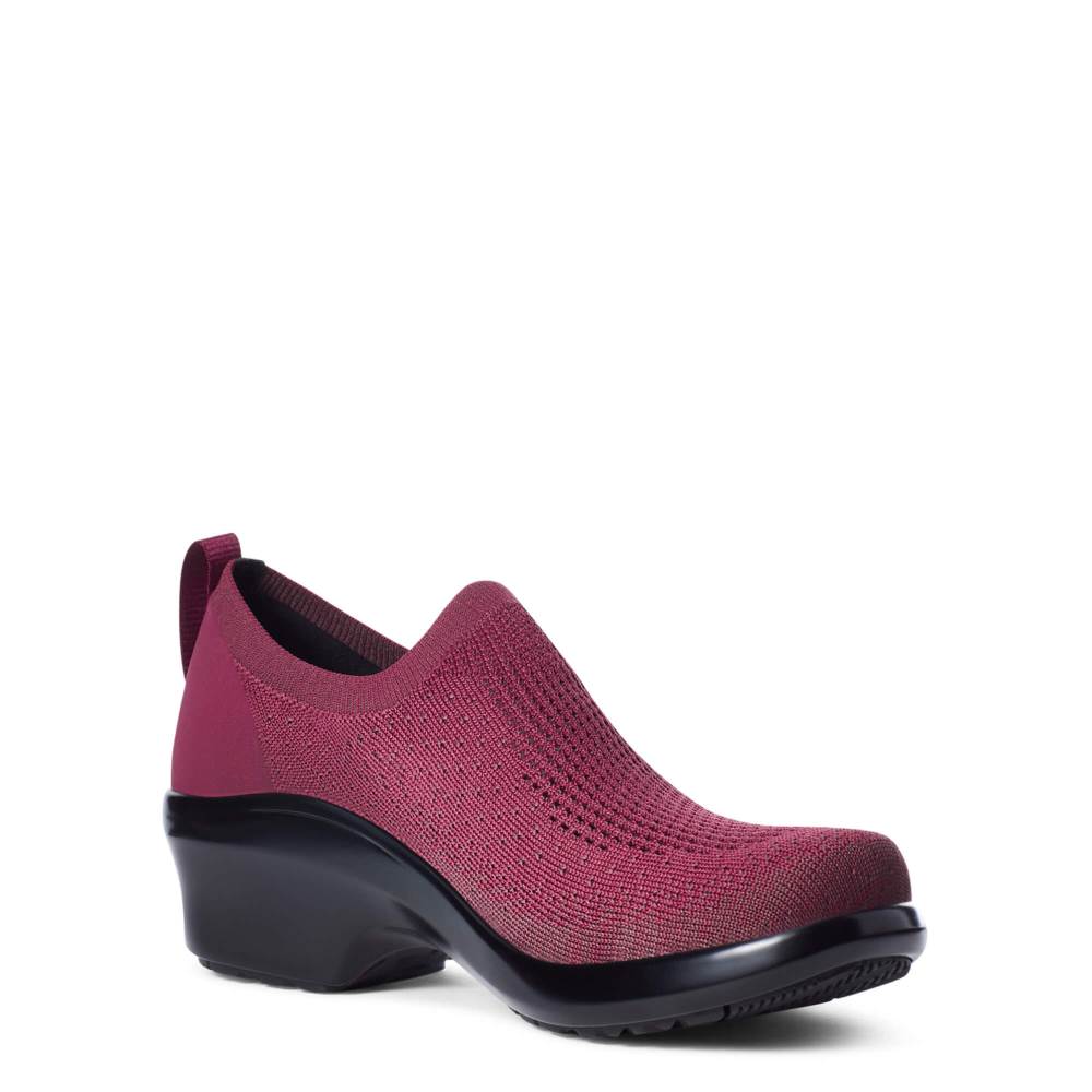 Ariat VentKnit Expert Clog - POMEGRANATE