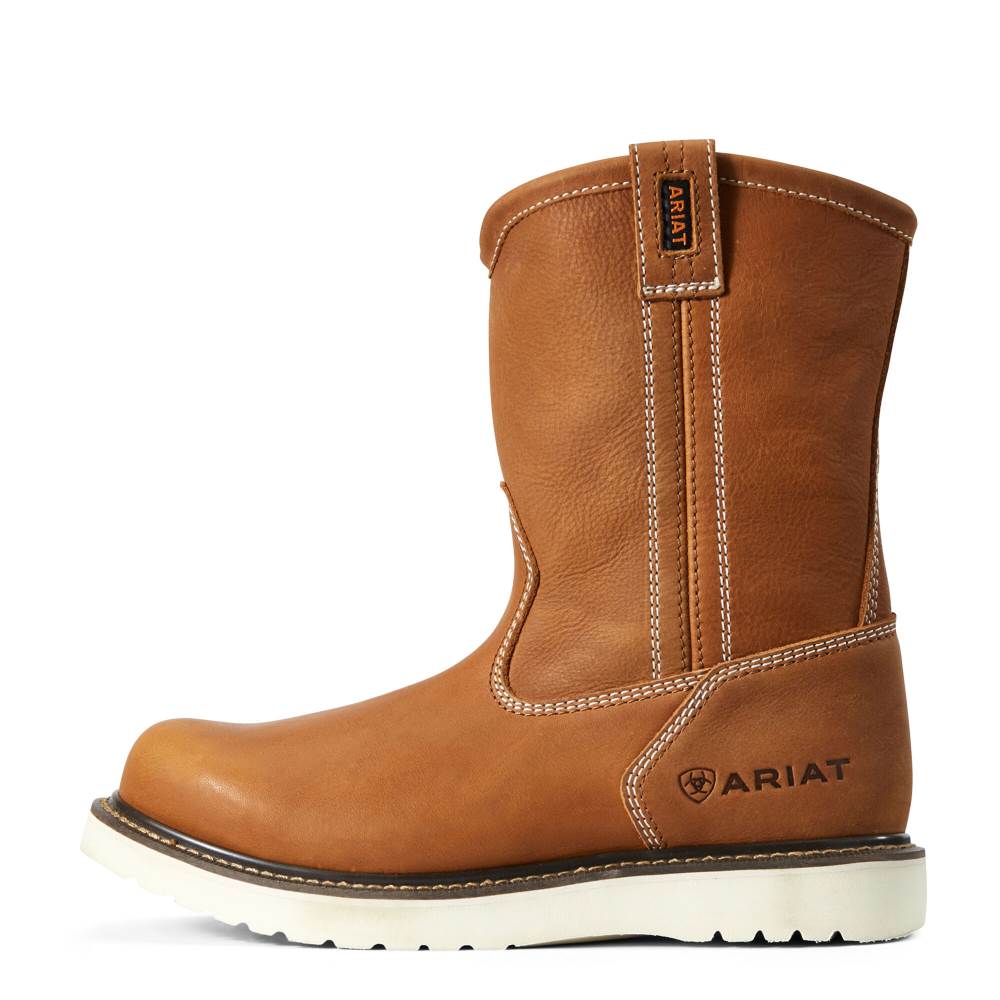 Ariat Rebar Wedge Work Boot - GOLDEN GRIZZLY