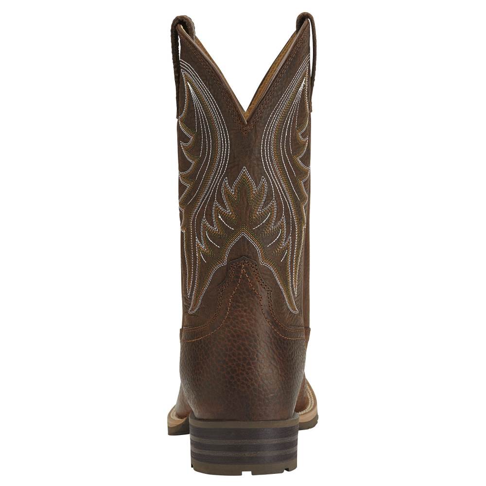 Ariat Hybrid Rancher Western Boot - BROWN OILED ROWDY