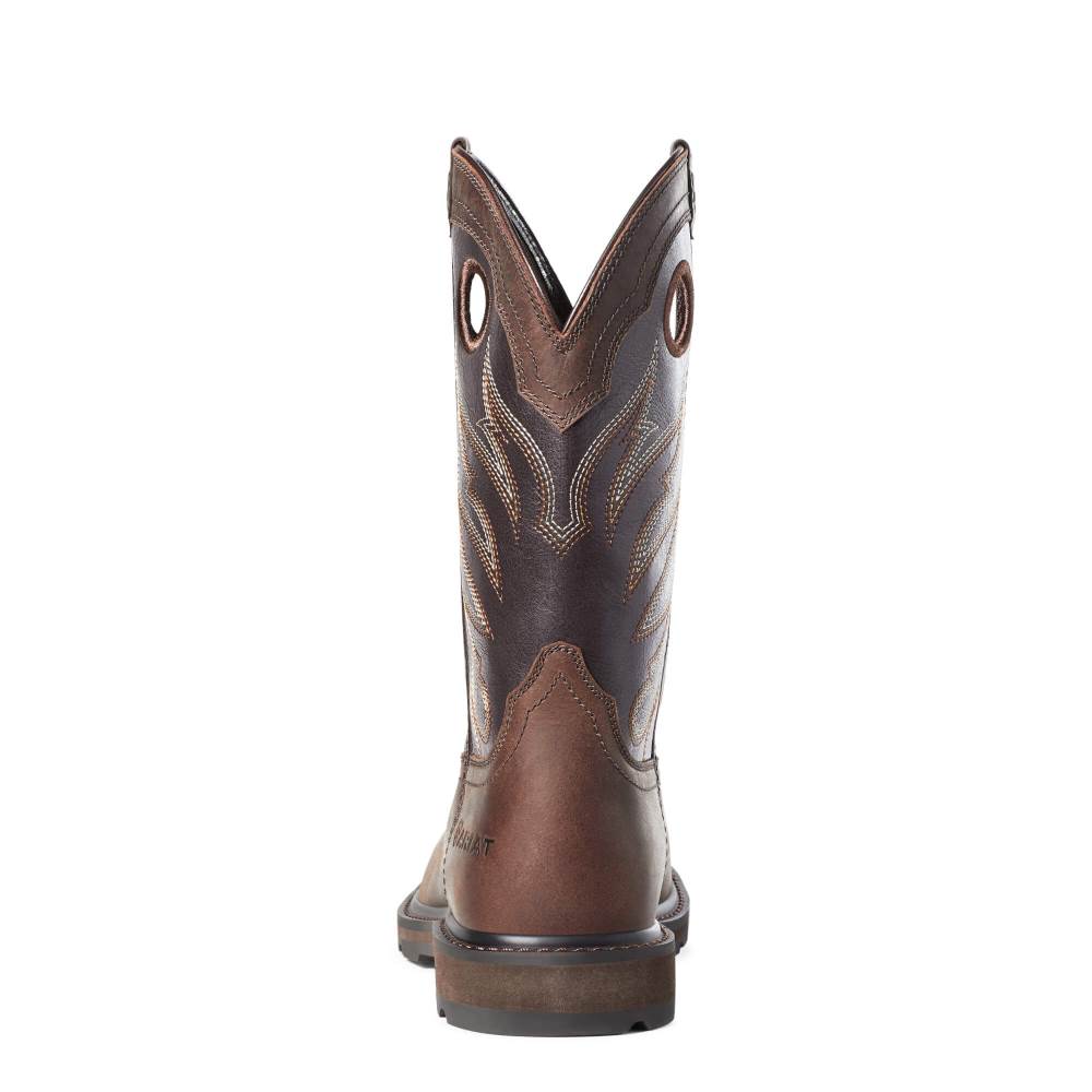 Ariat Groundwork Work Boot - BROWN