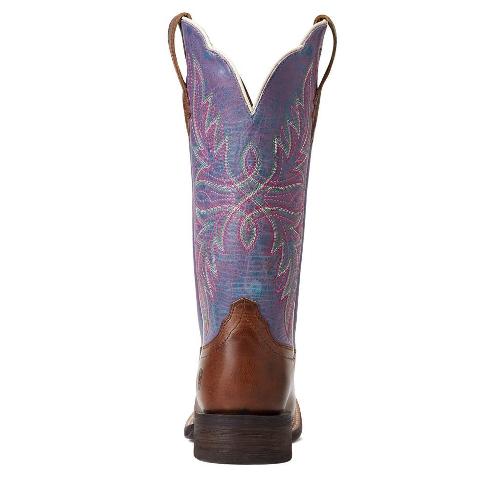 Ariat Circuit Luna Western Boot - BURNISHED TAN