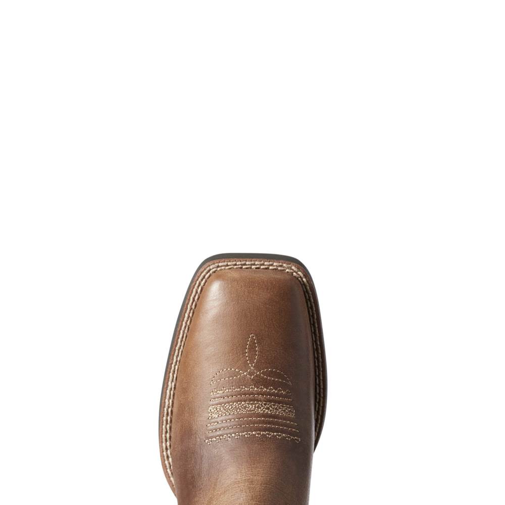 Ariat Round Up Skyler Western Boot - LIGHT TAN