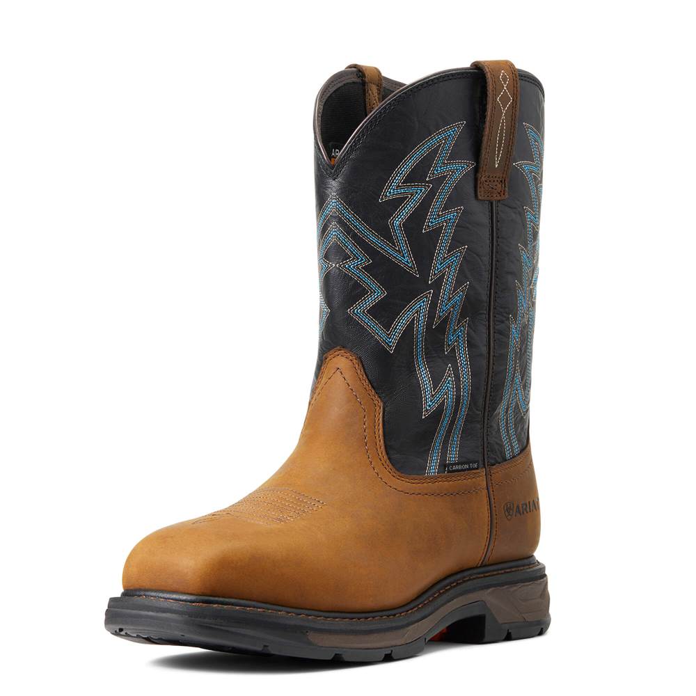 Ariat WorkHog XT BOA Carbon Toe Work Boot - DARK EARTH - Click Image to Close