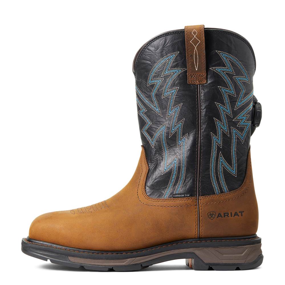 Ariat WorkHog XT BOA Carbon Toe Work Boot - DARK EARTH